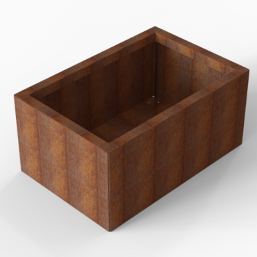 Plantenbak Module+ Corten 90x60x42 cm