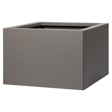 Bloembak vlak - 60x60x40 cm Taupe