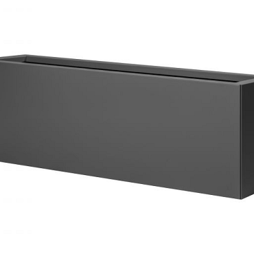 Plantenbak Vlak Antraciet 210x30x40 cm