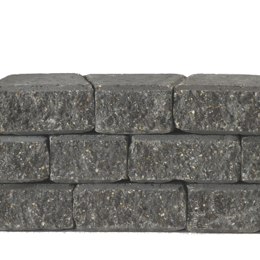 granubrick 23,1/15,3x20x10 antraciet