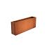 Andes 2000 x 400 x 800mm CorTen 2mm (CA24)