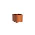 Andes with wheels 700 x 700 x 700mm CorTen 2mm (CAWL7)