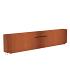 CorTen Pondwall 3000 x 250 x 600mm CorTen 2mm (VCM1.1)