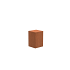 Sockel 400 x 400 x 600mm CorTen 2mm (CK8)