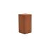 Sockel 500 x 500 x 1000mm CorTen 2mm (CK2)