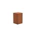 Sockel 500 x 500 x 800mm CorTen 2mm (CK3)