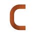 letter 55 x 5 x 90 mm Corten 5mm (C corten)