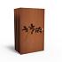 CorTen Panel Nature 1100 x 50 x 1800mm CorTen 2mm (CPN10 (5pcs))