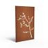 CorTen Panel Nature 1100 x 50 x 1800mm CorTen 2mm (CPN3 (1pc))