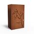 CorTen Panel Nature 1100 x 50 x 1800mm CorTen 2mm (CPN3 (5pcs))