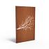 CorTen Panel Nature 1100 x 50 x 1800mm CorTen 2mm (CPN8 (1pc))