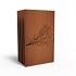 CorTen Panel Nature 1100 x 50 x 1800mm CorTen 2mm (CPN8 (5pcs))