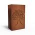 CorTen Panel Abstract 1100 x 50 x 1800mm CorTen 2mm (CPA6 (5pcs))