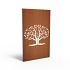 CorTen Panel Abstract 1100 x 50 x 1800mm CorTen 2mm (CPA8 (1pc))