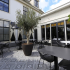 GeoCeramica® 60x60x4 Concreet Flower decorate