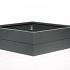 Plantenbak Modulair Antraciet 120x120x28 cm