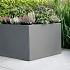 Plantenbak Vlak Antraciet 150x90x60 cm