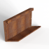 Plantenbak Module+ Parallel paneel (E) 60x42 L Corten