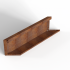Plantenbak Module+ Parallel paneel (E) 90x28 L Corten
