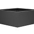 Plantenbak Vlak Antraciet 90x90x40 cm