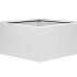 Plantenbak Vlak Wit 90x90x60 cm