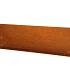 Kantopsluiting Double (flg) 300x16.5 cm Corten