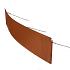 Borderpaneel Flex 56 cm + toebehoren - 220x56x3.5 cm (LxHxB) Corten