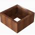 Plantenbak Module+ Corten 60x60x28 cm