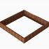 Plantenbak Module+ Corten 180x180x28 cm