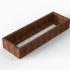 Plantenbak Module+ Corten 180x60x28 cm