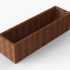Plantenbak Module+ Corten 210x60x56 cm