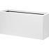 Bloembak vlak - 30x90x60 cm Wit
