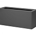 Plantenbak Vlak Antraciet 90x30x40 cm