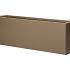 Bloembak vlak - 30x120x40 cm Supra bruin