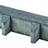 Hydro Lineo 30x10x10 40 Antraciet Waterdoorlatende Betonstraatstenen Type : Verbrede Voeg