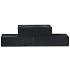 GeoColor stapelblok 60x15x15 cm Solid Black * Uitlopend