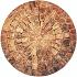 Tumbelton EXTRA Cirkel Ø230cm Copper Blend