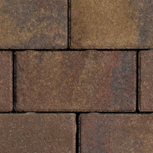 Aanbieding Klinker Saxa 21x10,5x8 cm Azul Yellow Brown