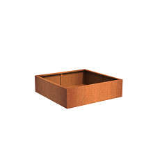 Andes 1400 x 1400 x 400mm CorTen 2mm (CA3.3)