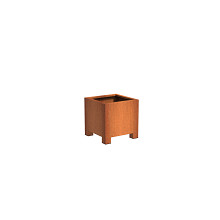 Andes with Feet 600 x 600 x 600mm CorTen 2mm (CAP8)