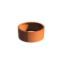 Atlas without bottom Ø1000 x 600mm CorTen 2mm (CTW5.2)