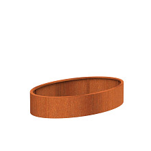 Corten Ellipse 2000 x 1200 x 400mm CorTen 3mm (CEL4)