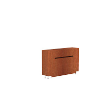 CorTen Pondwall 1000 x 250 x 600mm CorTen 2mm (VCM1.6)