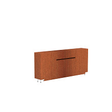 CorTen Pondwall 1500 x 250 x 600mm CorTen 2mm (VCM1.4)
