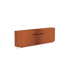 CorTen Pondwall 2000 x 250 x 600mm CorTen 2mm (VCM1.3)