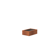 CorTen Pond 1200 x 800 x 400mm CorTen 3mm (VC11.1)