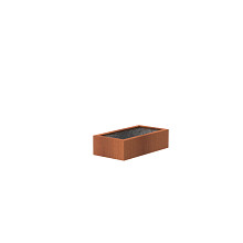 CorTen Pond 1500 x 800 x 400mm CorTen 3mm (VC10.1)