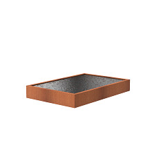 CorTen Pond 3000 x 2000 x 400mm CorTen 3mm (VC4.1)