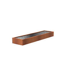 CorTen Pond 4000 x 1000 x 400mm CorTen 3mm (VC3.1)