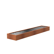 CorTen Pond 5000 x 1000 x 400mm CorTen 3mm (VC2.1)